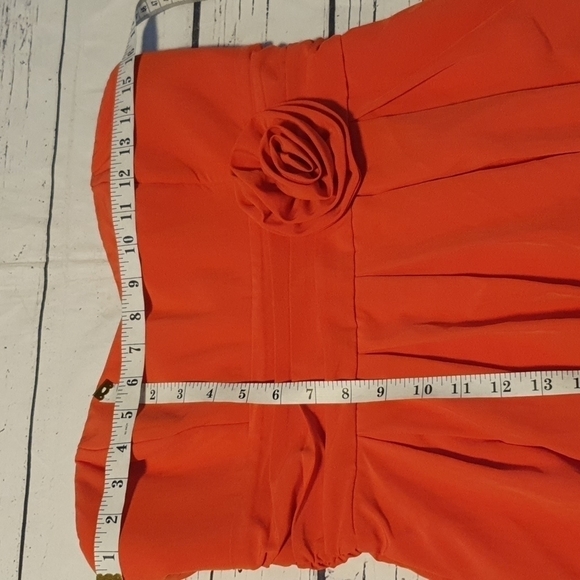 Forever 21 Coral Short Dress Size L - Picture 10 of 12